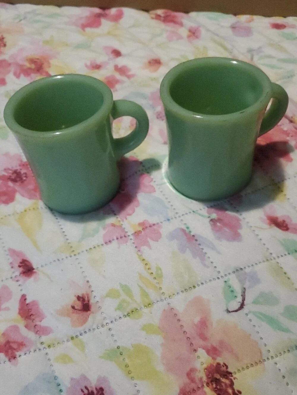 Fire King Jadeite Green Oven Ware Mug